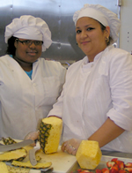 Food Services Course Students
